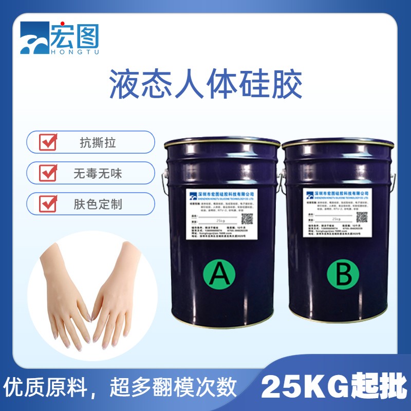 液態人體硅膠原料，人體相關制作的革新伙伴